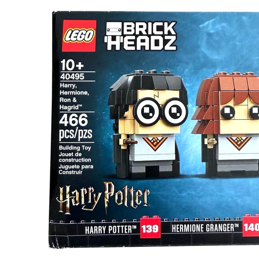 New in sealed box Lego Brick Headz Harry Hermione Ron Hagrid 40495 - Picture 4 of 5